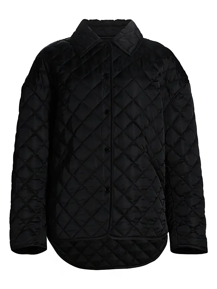 Women's Collared Quilted Jacket
