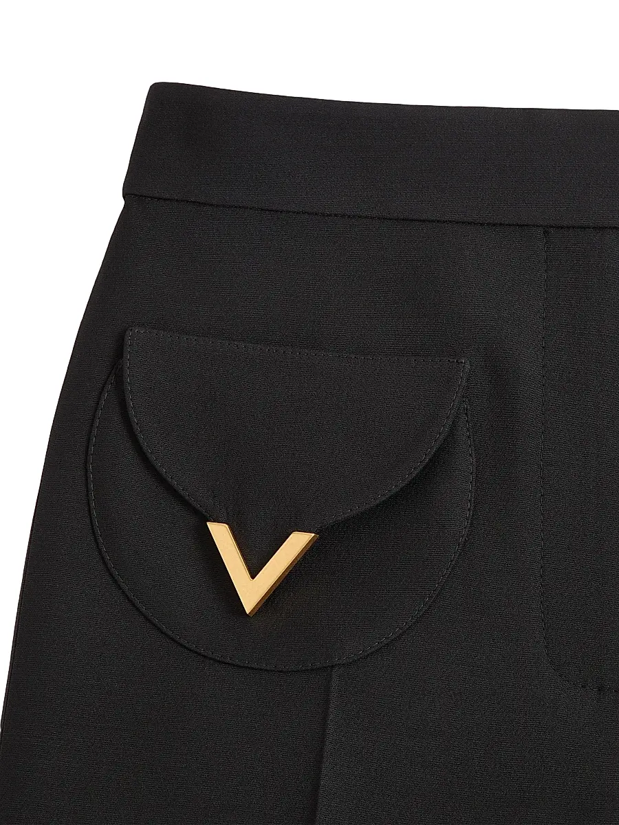 Valentino Women's Crepe Couture Trousers | Thumbnail 5 Valentino Women's Crepe Couture Trousers | Thumbnail 5