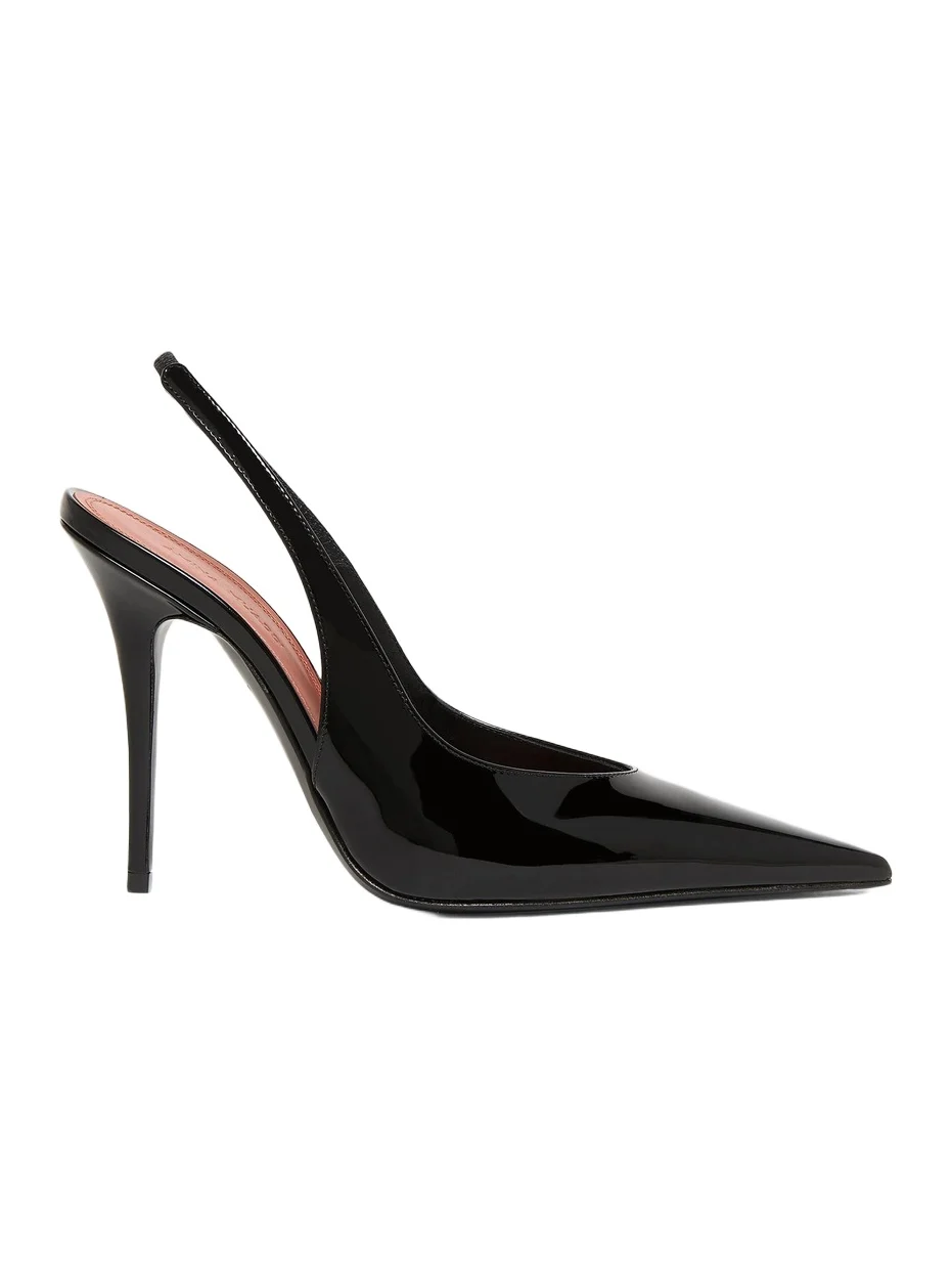 Women's Anok 105MM Patent Leather Slingback Pumps