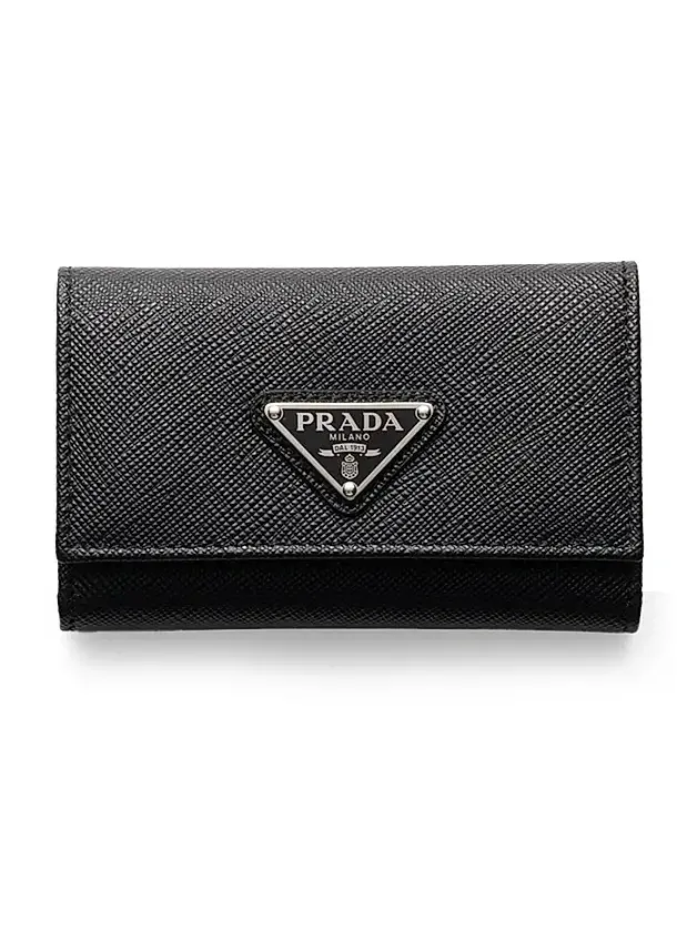 Men's Saffiano Leather Key Case