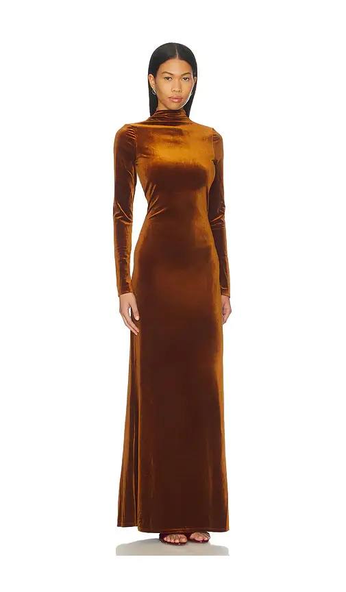 SEROYA Viola Velvet Dress | Thumbnail 2 SEROYA Viola Velvet Dress | Thumbnail 2