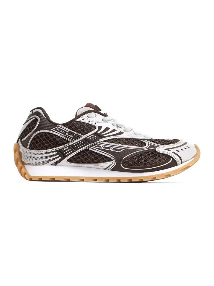 Bottega Veneta Orbit Fishnet Sneakers