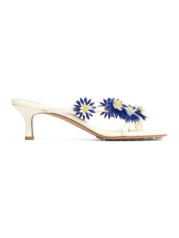 Riva 50mm Embellished Leather Mules Riva 50mm Embellished Leather Mules