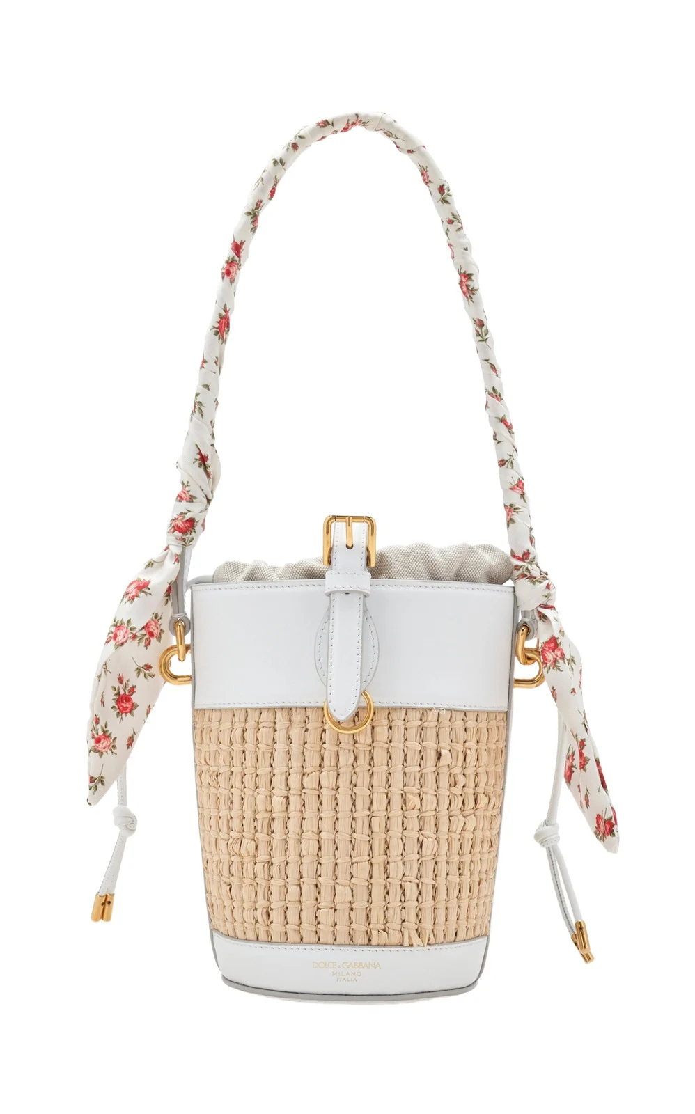 Re-Edition 2000's Crochet and Leather Bucket Bag Re-Edition 2000's Crochet and Leather Bucket Bag