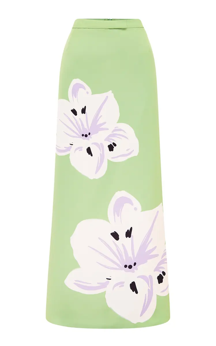 Leo Lin Clementine Floral-Print Maxi Skirt | Thumbnail 3