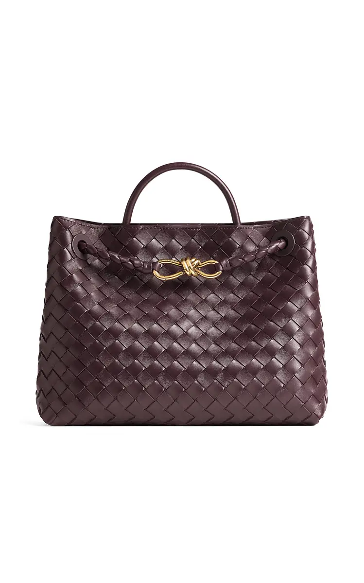 Bottega Veneta Medium Andiamo Intrecciato Leather Tote Bag | Thumbnail 2 Bottega Veneta Medium Andiamo Intrecciato Leather Tote Bag | Thumbnail 2