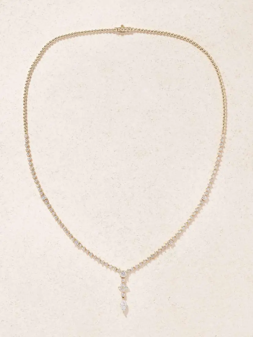 Anita Ko Vivi 18-karat Gold Diamond Necklace | Thumbnail 4