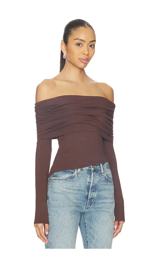 MORE TO COME Andrea Off Shoulder Top | Thumbnail 2