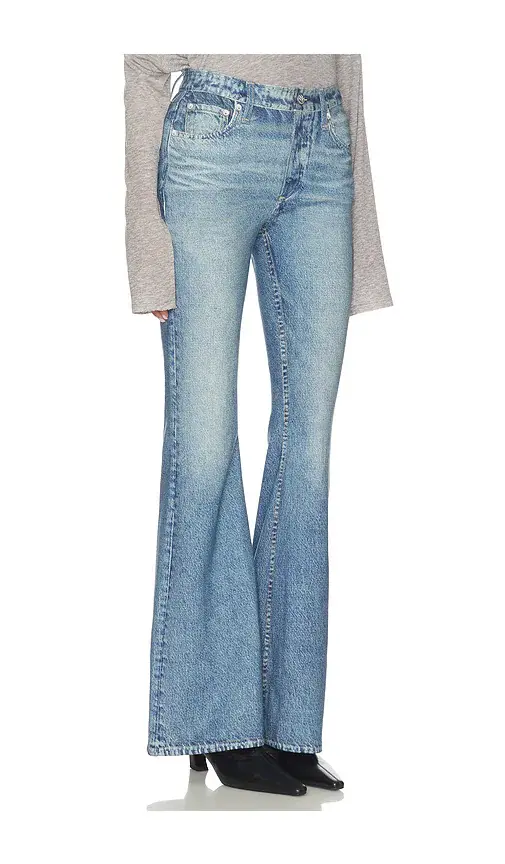 rag & bone rb Miramar Ponte Dahlia Full Length Jeans | Thumbnail 2 rag & bone rb Miramar Ponte Dahlia Full Length Jeans | Thumbnail 2