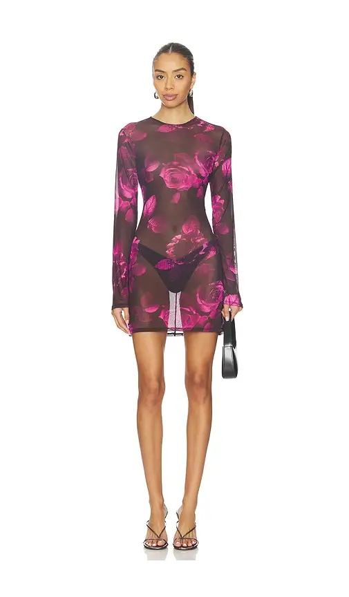 Good American Mesh Mini Dress | Image 1 Good American Mesh Mini Dress | Image 1