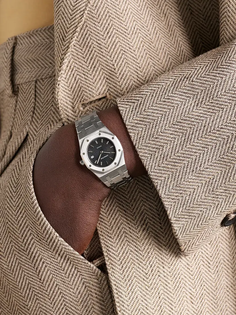 Keeper Vintage + Audemars Piguet Vintage 1990s Royal Oak Automatic 30mm Stainless Steel Watch, Ref. No. 14470st | Thumbnail 2 Keeper Vintage + Audemars Piguet Vintage 1990s Royal Oak Automatic 30mm Stainless Steel Watch, Ref. No. 14470st | Thumbnail 2