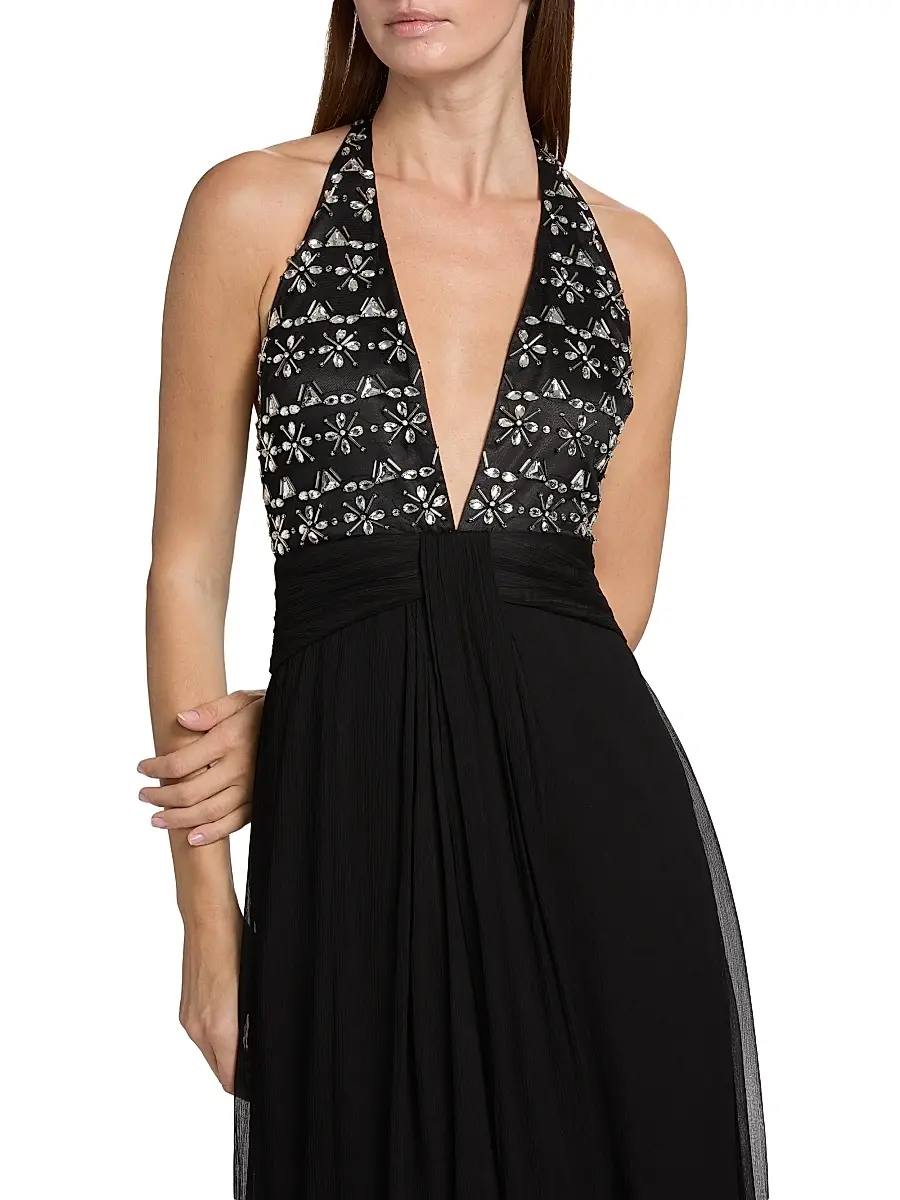 Ramy Brook Women's Martina Halterneck Gown | Thumbnail 6 Ramy Brook Women's Martina Halterneck Gown | Thumbnail 6