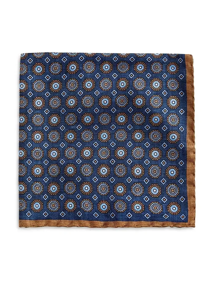 Saks Fifth Avenue Men's COLLECTION Octagon Silk Pocket Square