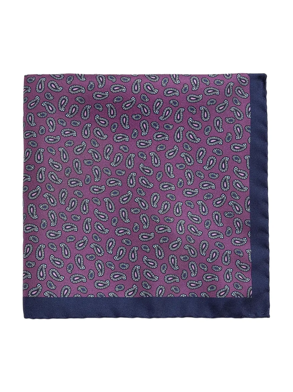 Saks Fifth Avenue Men's Paisley Silk Pocket Square