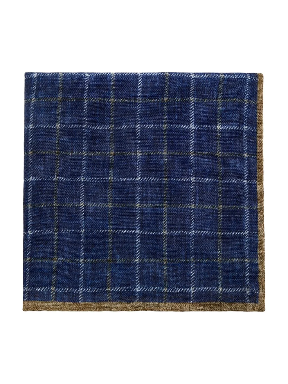Saks Fifth Avenue Men's Plaid Silk Pocket Square
