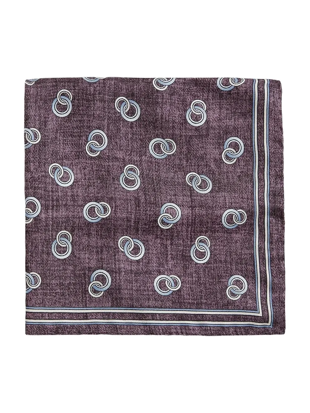 Saks Fifth Avenue Men's Ring Silk Pocket Square