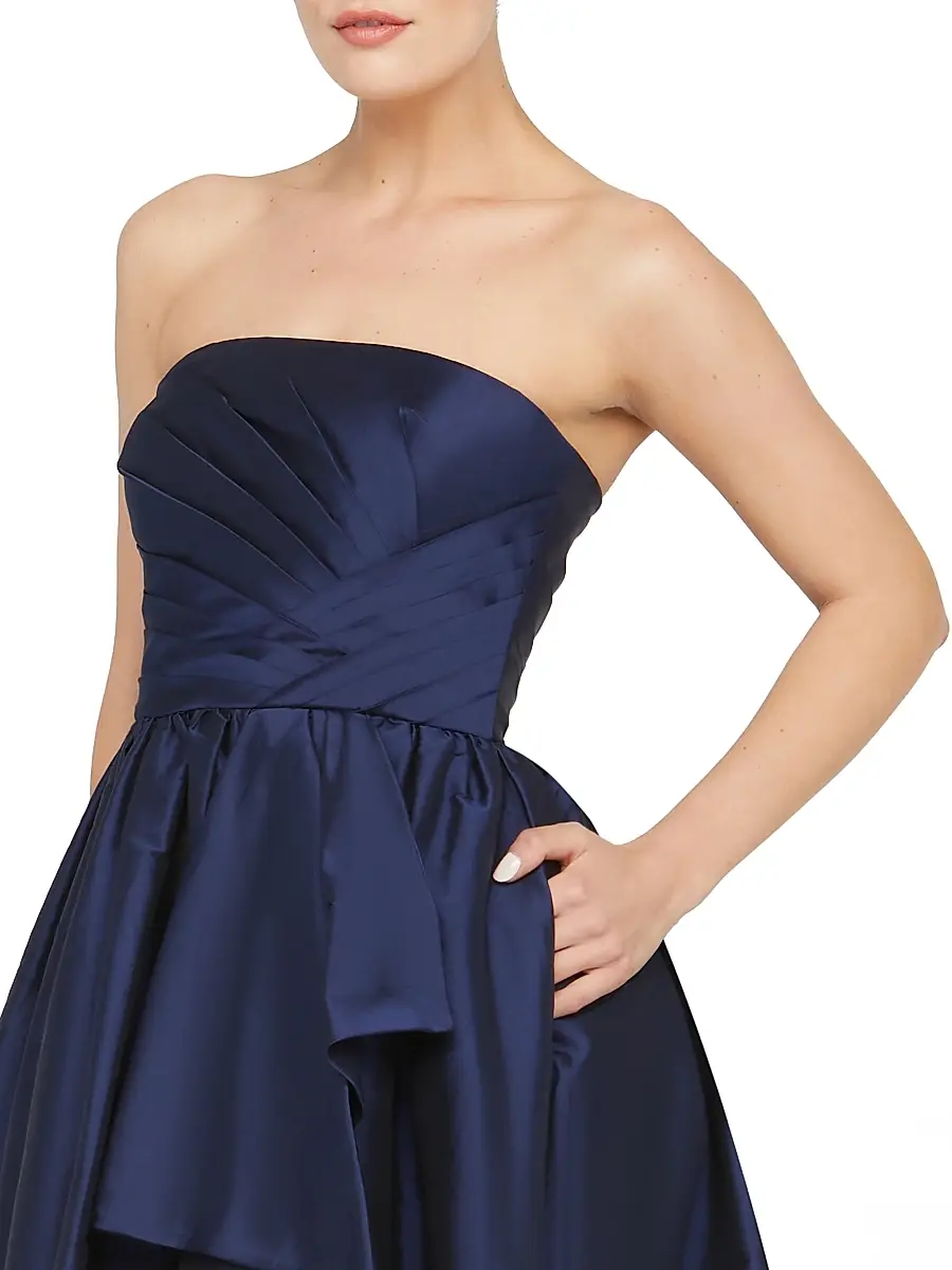 THEIA Women's Esmerina Taffeta Strapless Gown | Thumbnail 6 THEIA Women's Esmerina Taffeta Strapless Gown | Thumbnail 6
