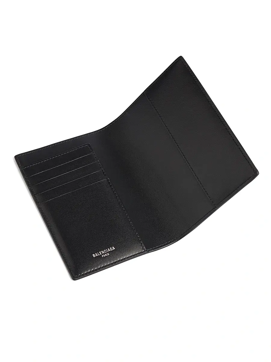 Balenciaga Men's Passport Holder - Black | Thumbnail 3 Balenciaga Men's Passport Holder - Black | Thumbnail 3