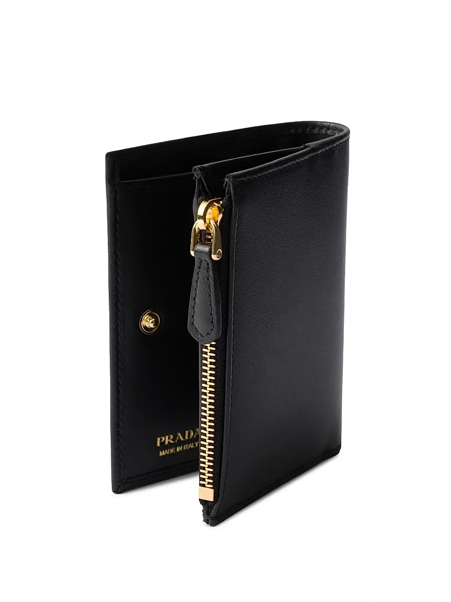 Prada Women's Leather Wallet - Black | Thumbnail 4 Prada Women's Leather Wallet - Black | Thumbnail 4