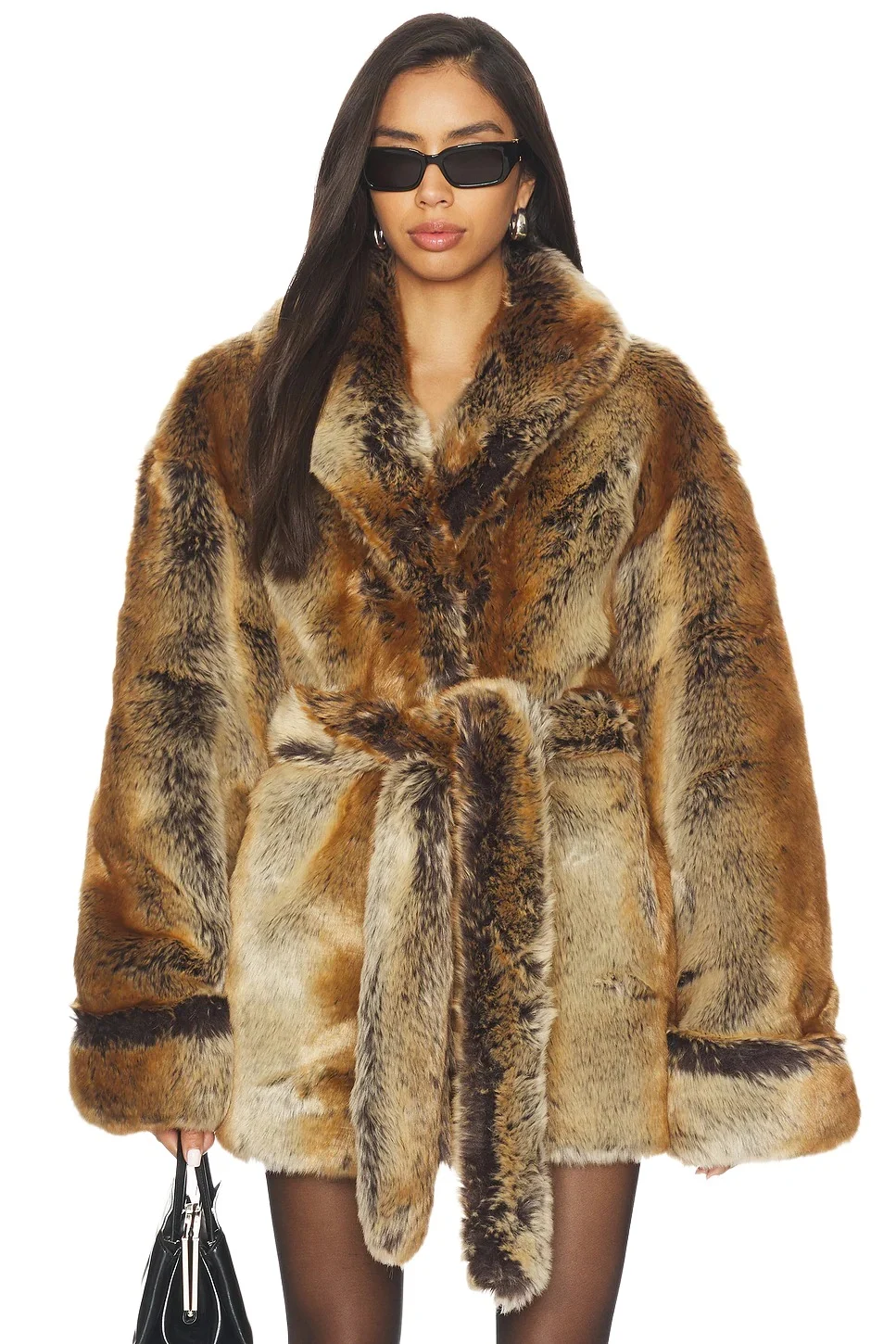 x Emma Leger Margot Faux Fur Coat x Emma Leger Margot Faux Fur Coat