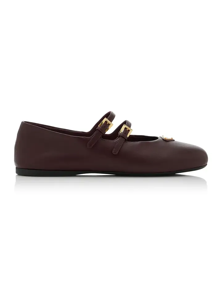 Leather Ballet Flats