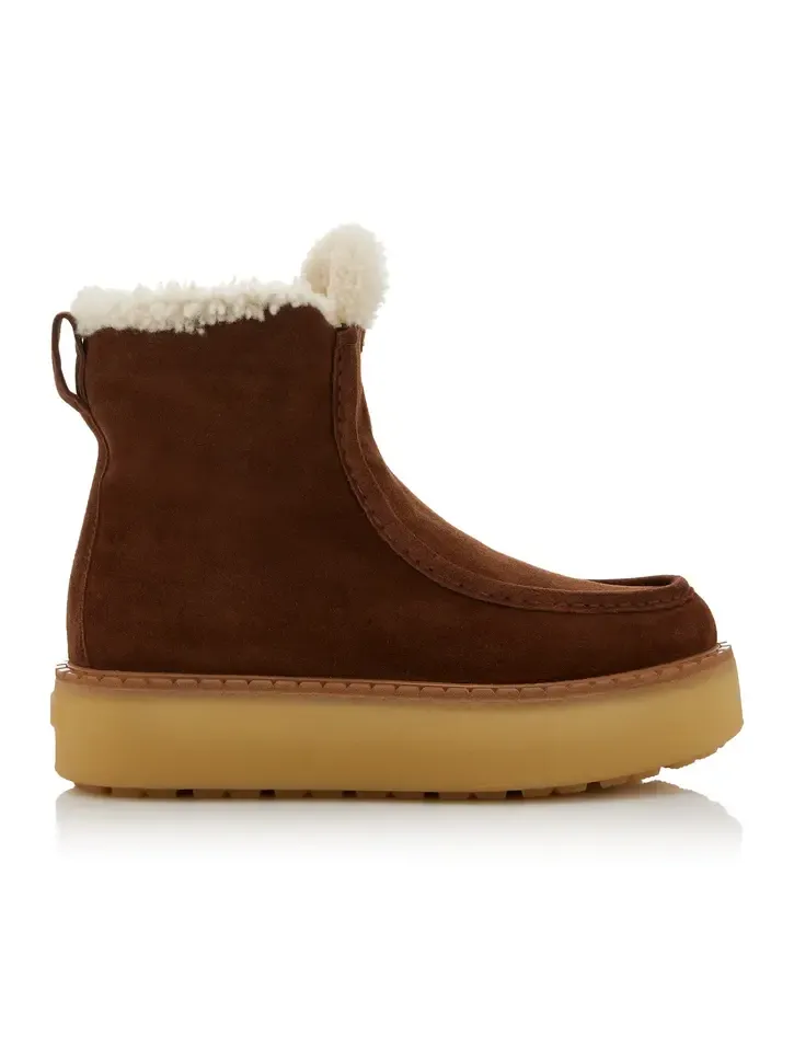 Shearling Ankle Boots
