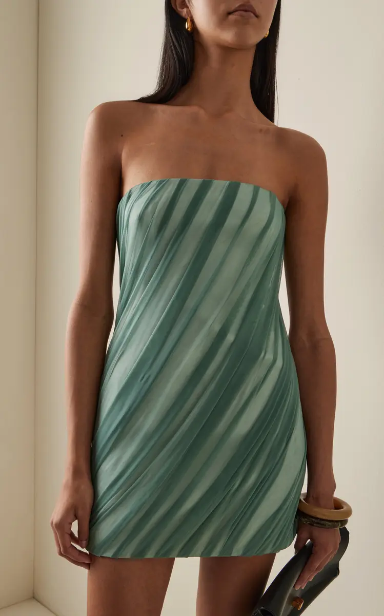 Significant Other Aryn Draped Tulle Mini Dress | Thumbnail 2