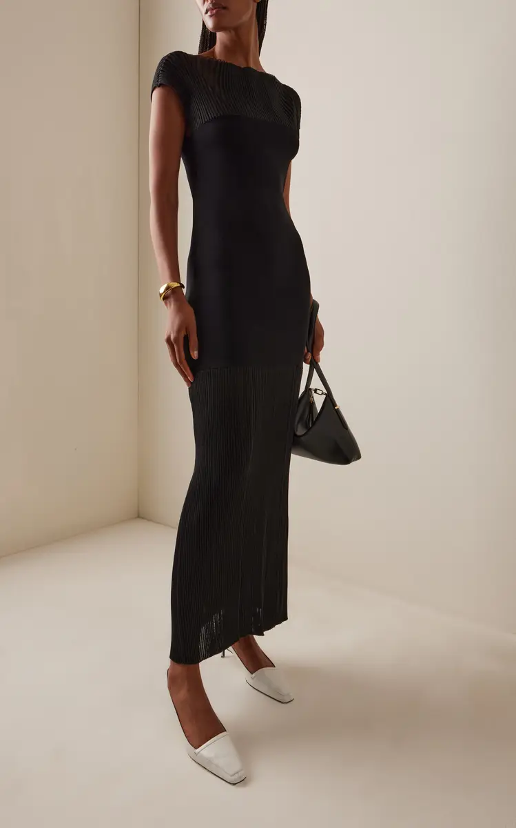 House of Dagmar Contrast Knit Dress | Thumbnail 2 House of Dagmar Contrast Knit Dress | Thumbnail 2