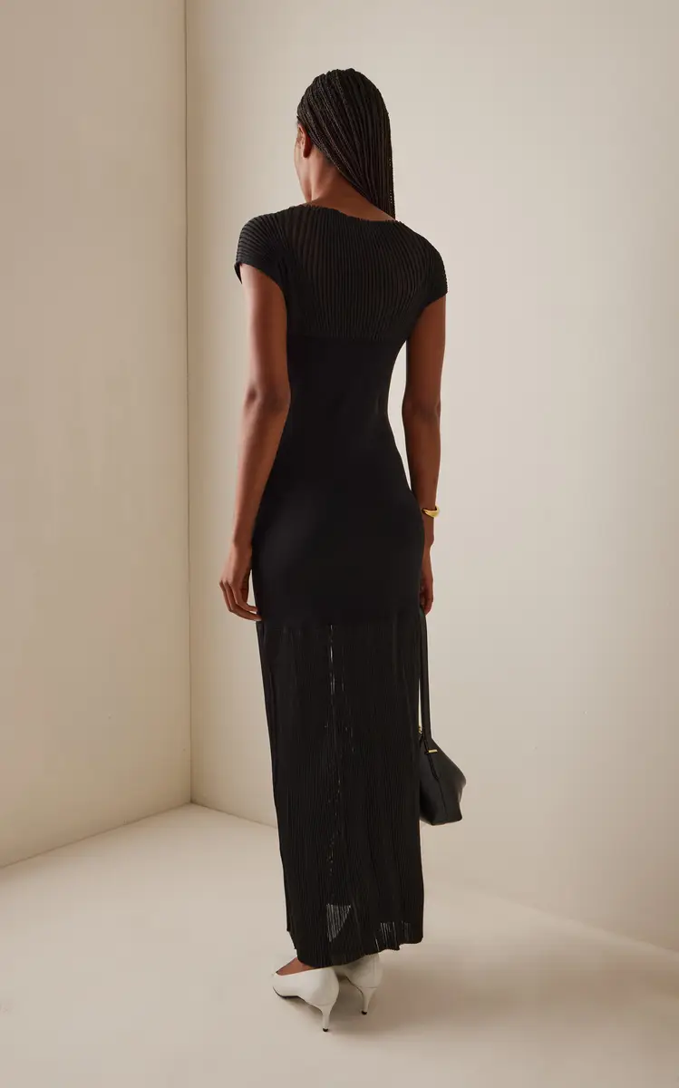 House of Dagmar Contrast Knit Dress | Thumbnail 4 House of Dagmar Contrast Knit Dress | Thumbnail 4
