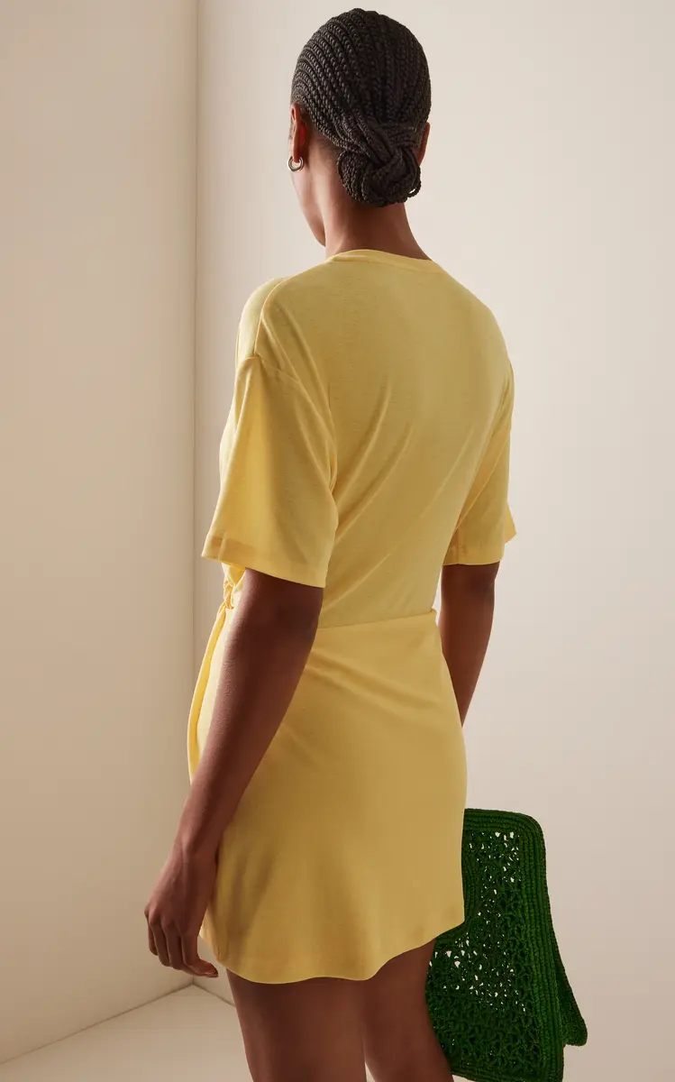 Significant Other Carrey Twisted Jersey Mini T-Shirt Dress | Thumbnail 4 Significant Other Carrey Twisted Jersey Mini T-Shirt Dress | Thumbnail 4