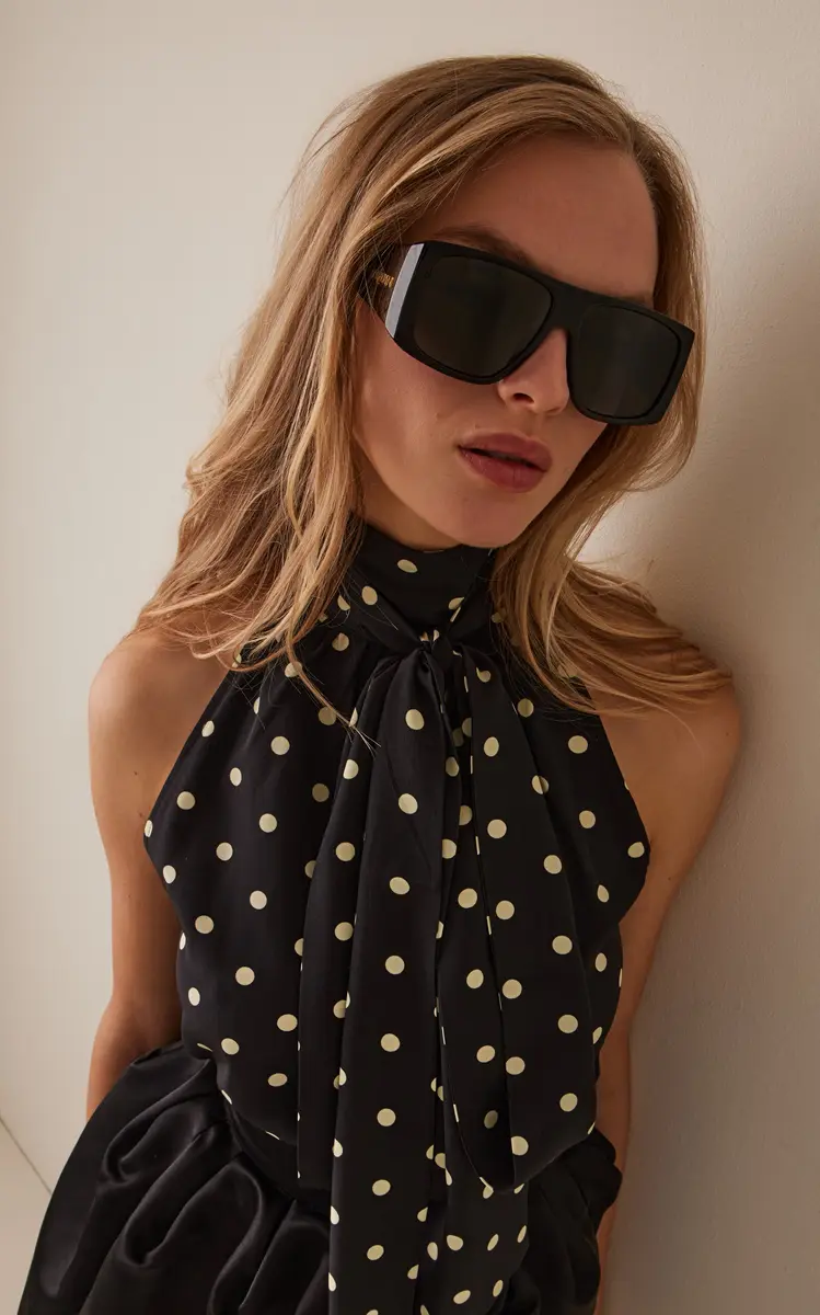 Saint Laurent Flat-Top Acetate Sunglasses | Thumbnail 2 Saint Laurent Flat-Top Acetate Sunglasses | Thumbnail 2