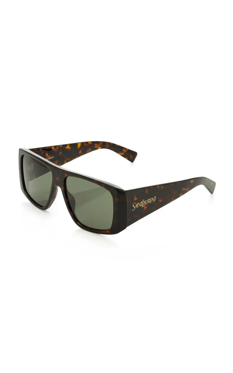 Saint Laurent Flat-Top Acetate Sunglasses | Thumbnail 3 Saint Laurent Flat-Top Acetate Sunglasses | Thumbnail 3