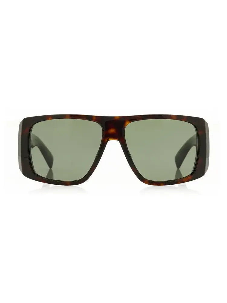 Saint Laurent Flat-Top Acetate Sunglasses