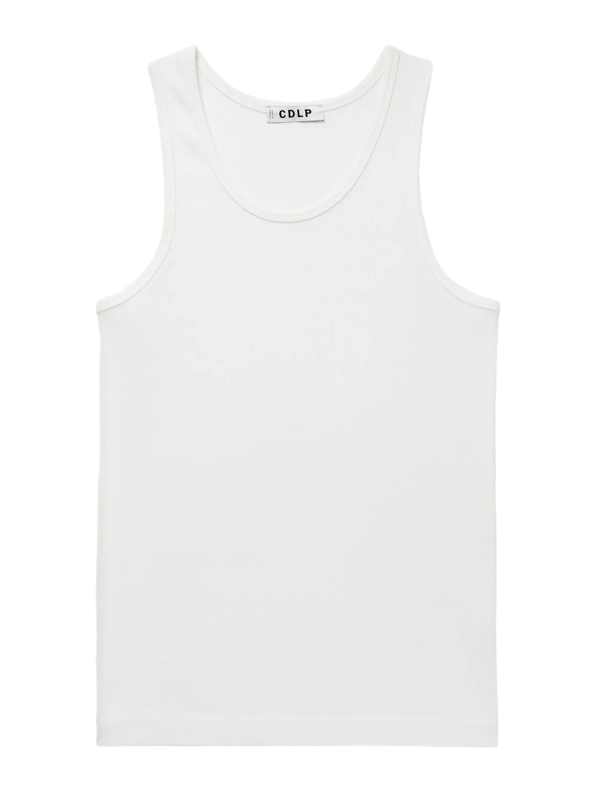 Ribbed Stretch Lyocell and Cotton-Blend Tank Top - Men Ribbed Stretch Lyocell and Cotton-Blend Tank Top - Men