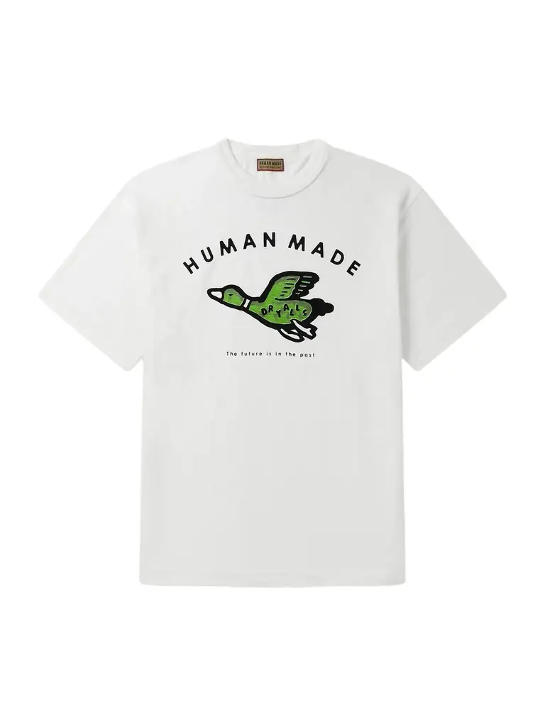 Human Made Logo-Print Cotton-Jersey T-Shirt - Men | Image 1 Human Made Logo-Print Cotton-Jersey T-Shirt - Men | Image 1