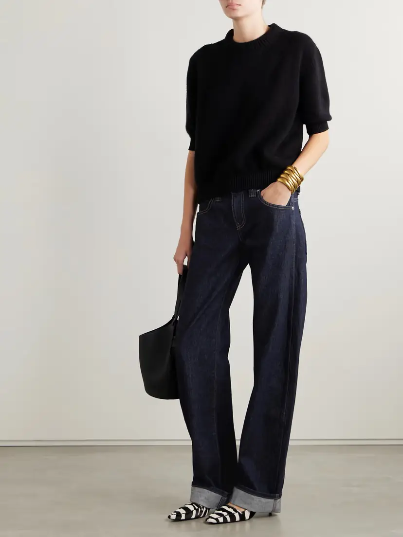 Khaite Karo Mid-rise Barrel-leg Jeans | Thumbnail 2
