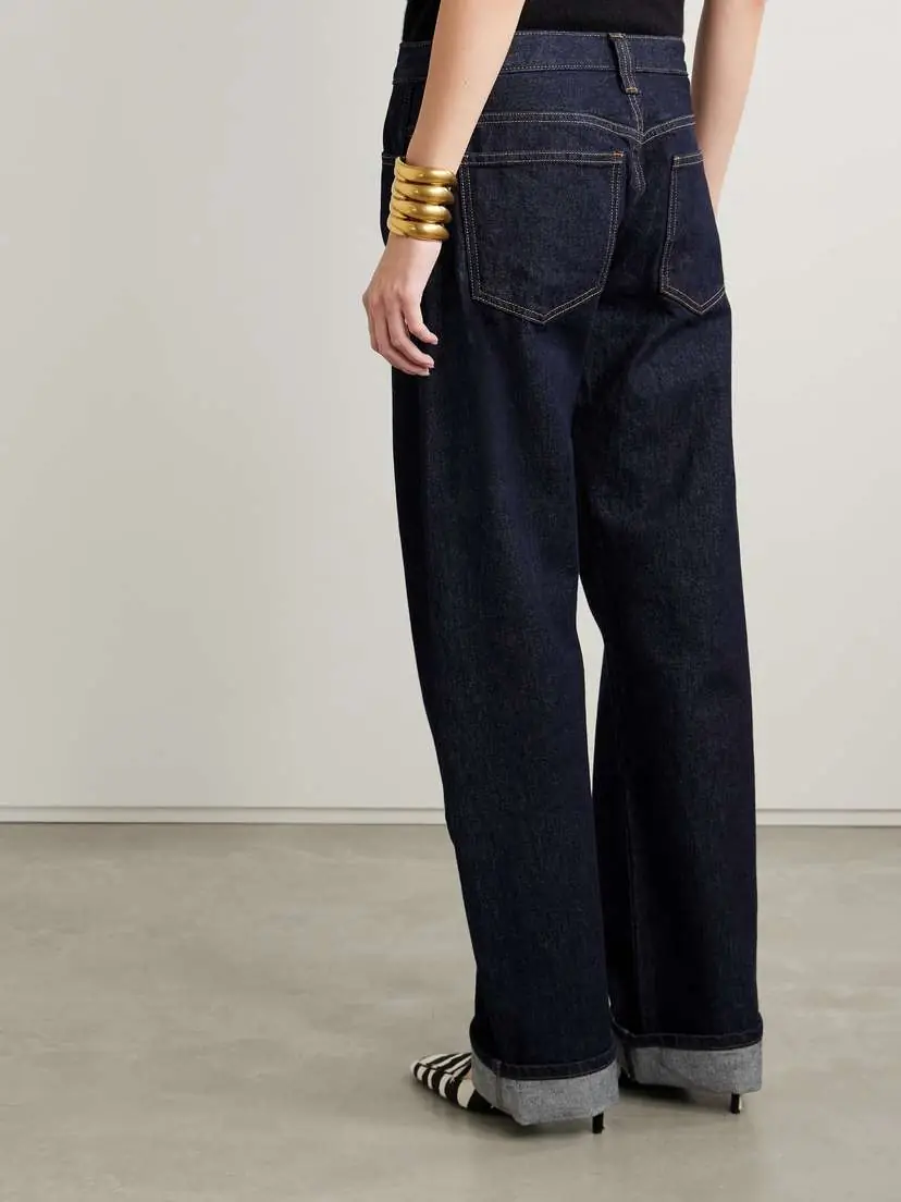 Khaite Karo Mid-rise Barrel-leg Jeans | Thumbnail 4