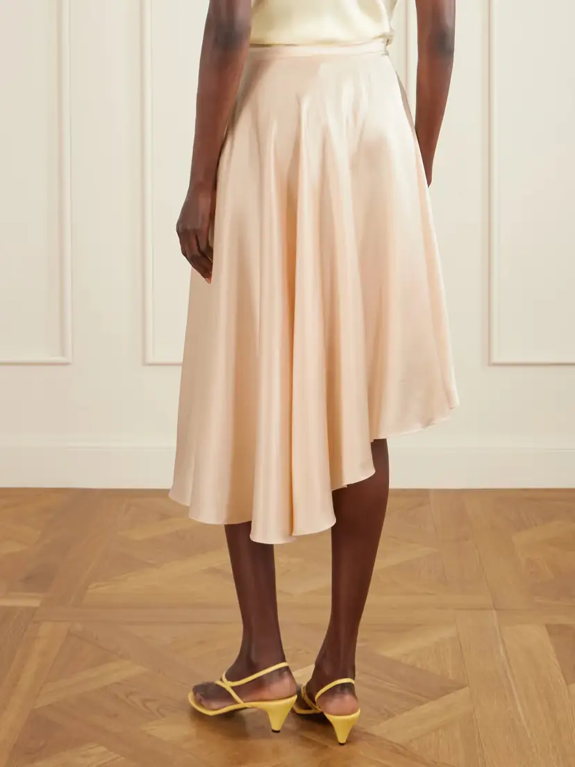 Sharon Wauchob Oly Asymmetric Satin Skirt | Thumbnail 4