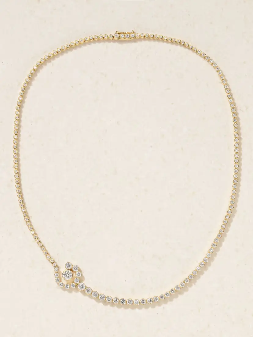Sophie Bille Brahe Escargot 18-karat Gold Diamond Necklace | Thumbnail 4 Sophie Bille Brahe Escargot 18-karat Gold Diamond Necklace | Thumbnail 4