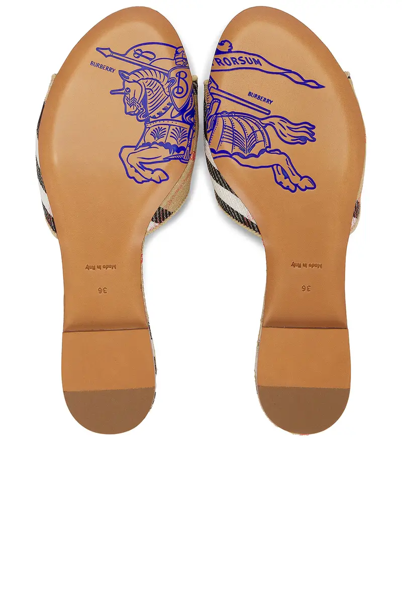 Burberry Sloane Sandal | Thumbnail 6 Burberry Sloane Sandal | Thumbnail 6