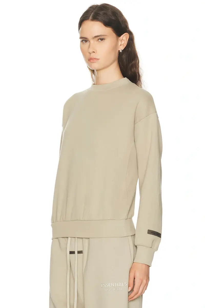 Fear of God ESSENTIALS Fleece Classic Fit Crewneck | Thumbnail 2 Fear of God ESSENTIALS Fleece Classic Fit Crewneck | Thumbnail 2