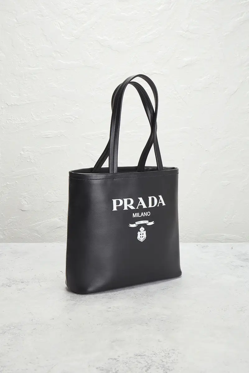 Prada Prada Vitello Logo Tote Bag | Thumbnail 4 Prada Prada Vitello Logo Tote Bag | Thumbnail 4