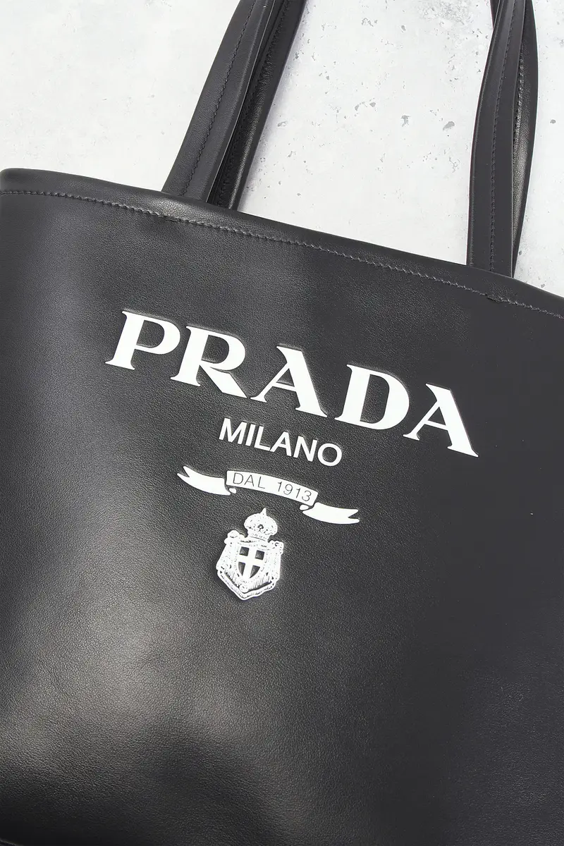 Prada Prada Vitello Logo Tote Bag | Thumbnail 5 Prada Prada Vitello Logo Tote Bag | Thumbnail 5