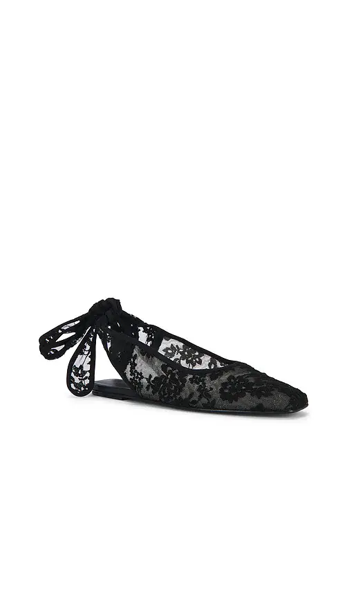 Magda Butrym Lace Ballet Flat | Thumbnail 2 Magda Butrym Lace Ballet Flat | Thumbnail 2