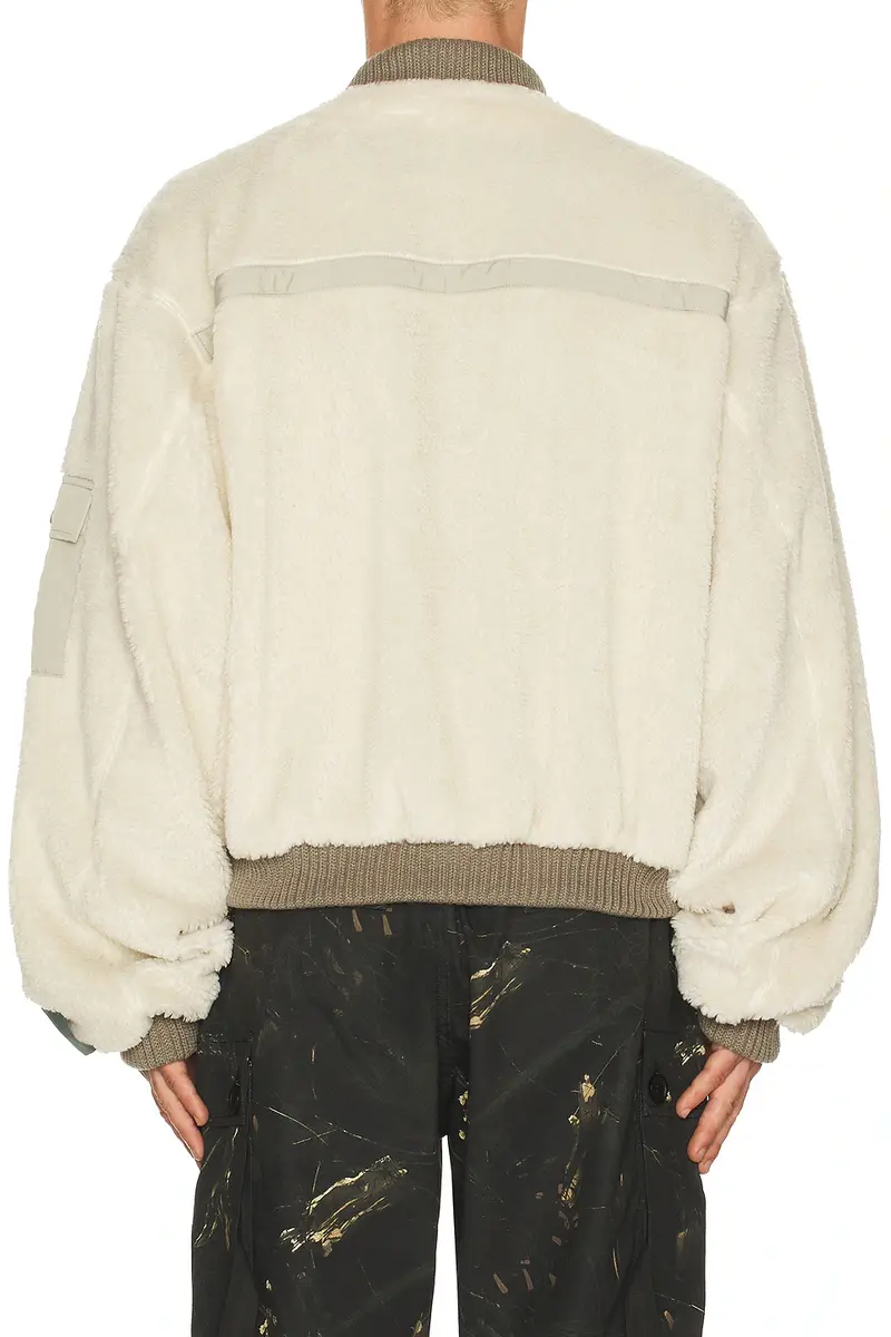 Reese Cooper Sherpa Fleece Bomber Jacket | Thumbnail 3 Reese Cooper Sherpa Fleece Bomber Jacket | Thumbnail 3
