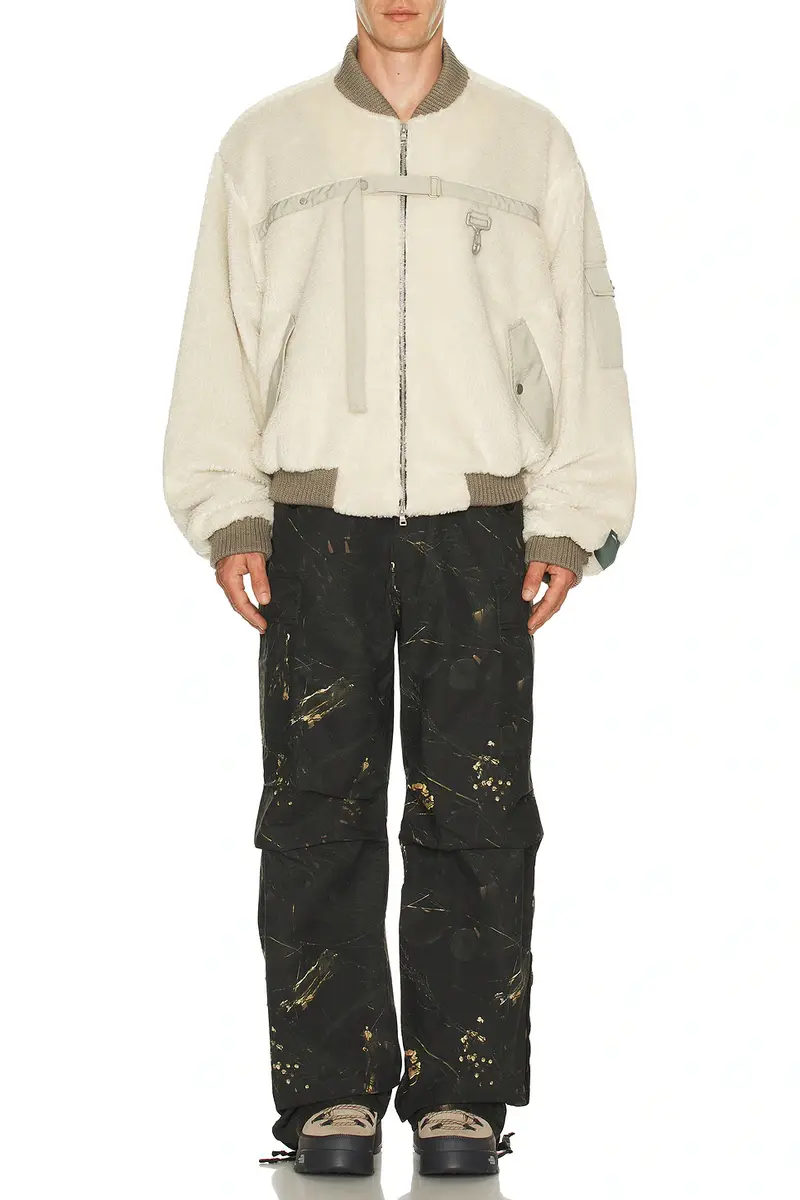 Reese Cooper Sherpa Fleece Bomber Jacket | Thumbnail 4 Reese Cooper Sherpa Fleece Bomber Jacket | Thumbnail 4