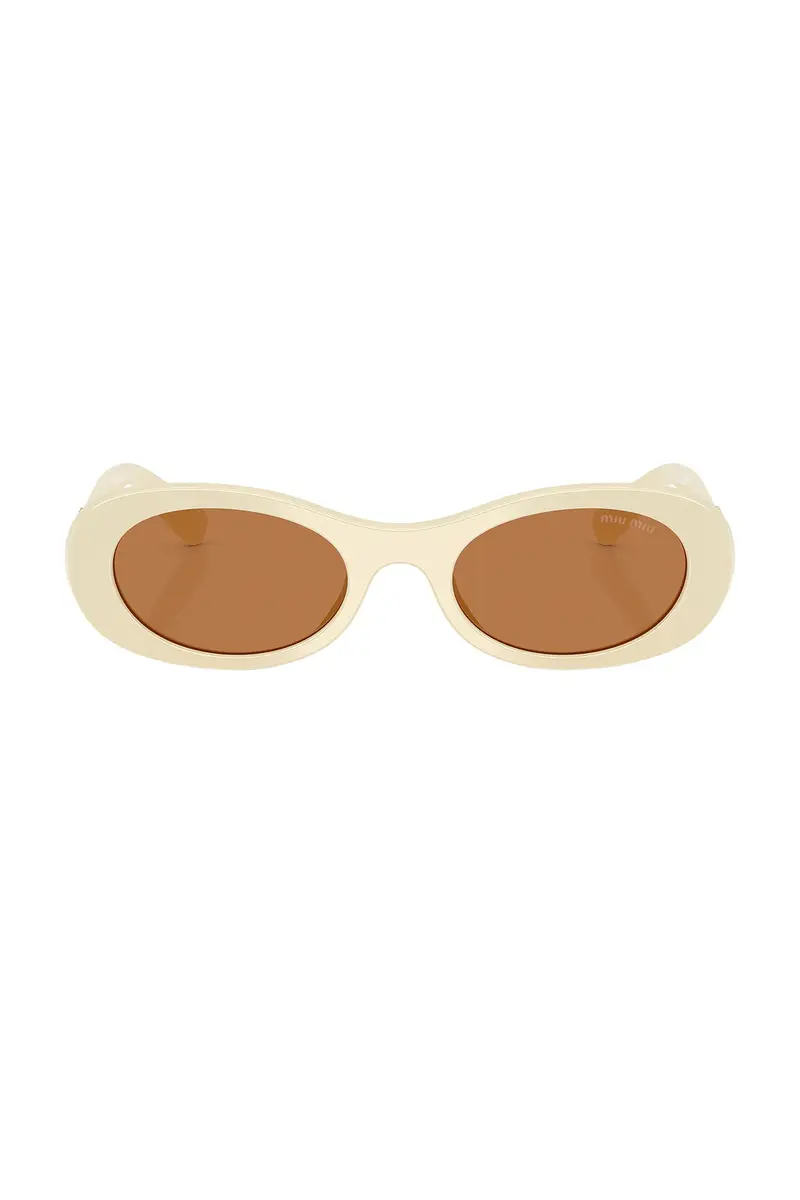 Miu Miu Oval Sunglasses | Image 1 Miu Miu Oval Sunglasses | Image 1