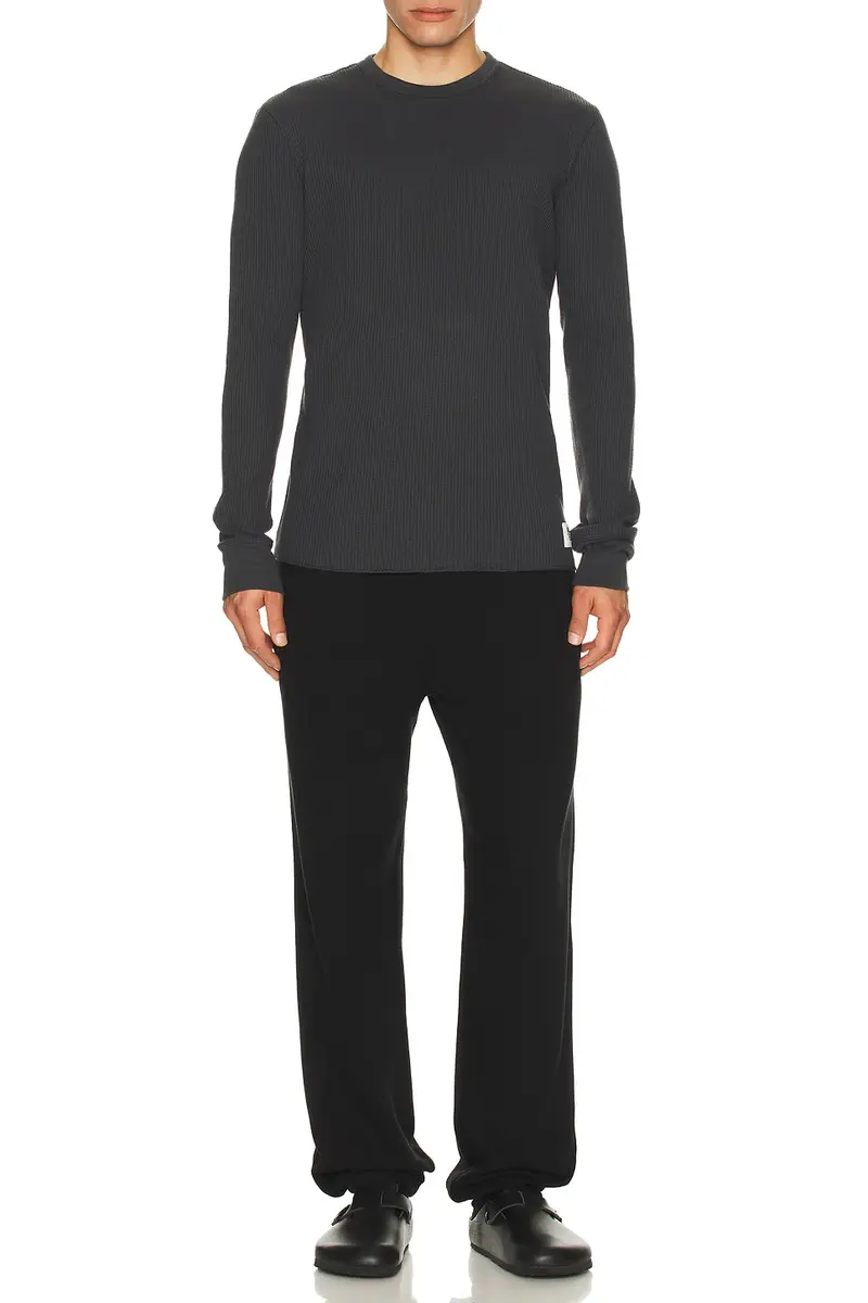 Skims Waffle Long Sleeve Top | Thumbnail 5