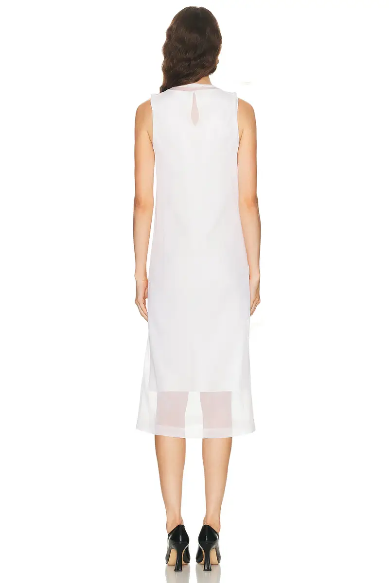 Jil Sander Hand Embroidered Feather Dress | Thumbnail 3