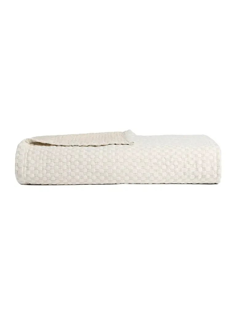 Parachute Organic Key Jacquard Coverlet